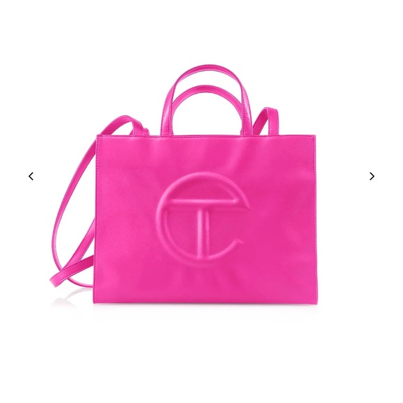 TELFAR Medium Shopping Bag - Azalea - Picture 2 of 7
